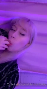 𝔟𝔞𝔟𝔶𝔡𝔬𝔩𝔩 [ demonbvby ] Onlyfans leaked video 1962829 on Hotleaks.tv