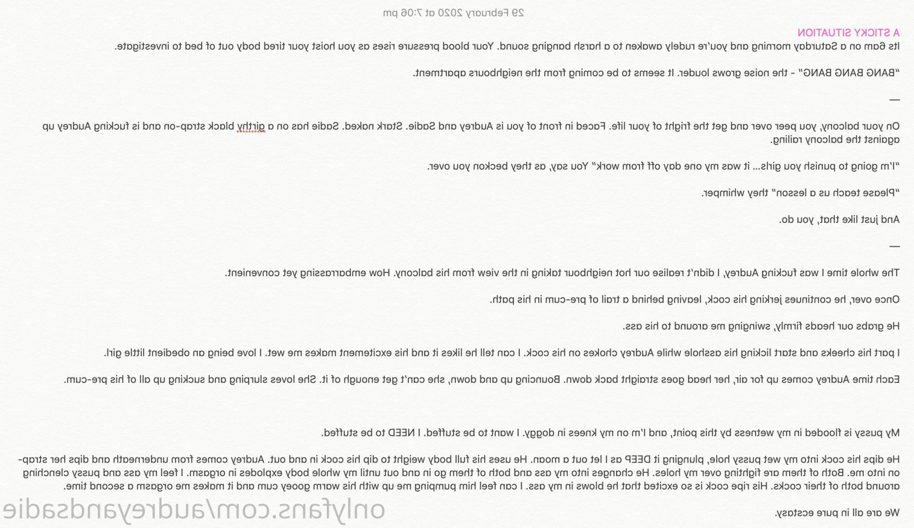 𝗔𝘂𝗱𝗿𝗲𝘆 &amp; 𝗦𝗮𝗱𝗶𝗲 🦋 𝗡𝗢 𝗣𝗣𝗩 [ audreyandsadie ] Onlyfans leaked photo 120951 on Hotleaks.tv