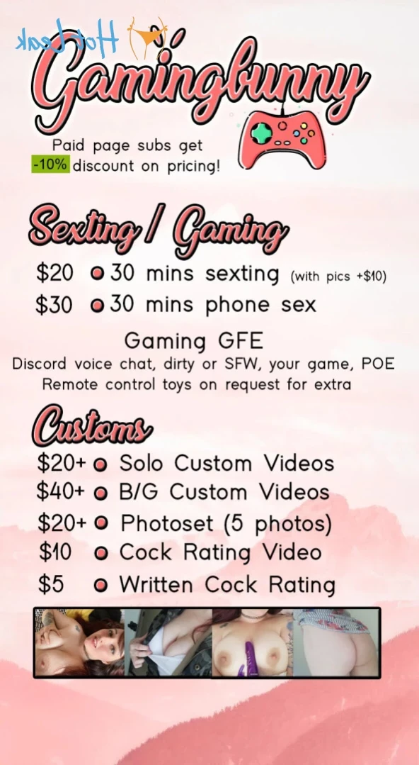 FREE Gamingbunny 0.7% 🎮 [ gamingbunny ] Onlyfans leaked photo 15593864 on Hotleaks.tv