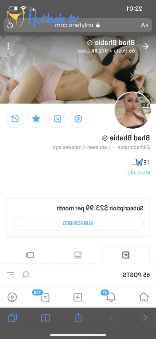 Bhad Bhabie [ bhadbhabie ] Onlyfans leaked photo 6256436 on Hotleaks.tv