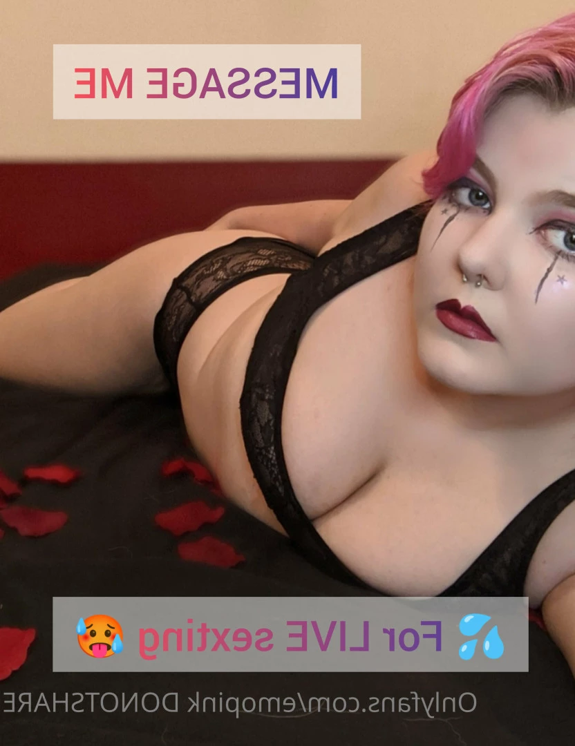 🆓GOTH😈College🥵BBW 🍑Britney🖤 DM ME 😻 [ emopink69 ] Onlyfans leaked photo 6348697 on Hotleaks.tv