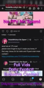 VioletWitchy.com [ violetwitchy ] Onlyfans leaked video 18338637 on Hotleaks.tv