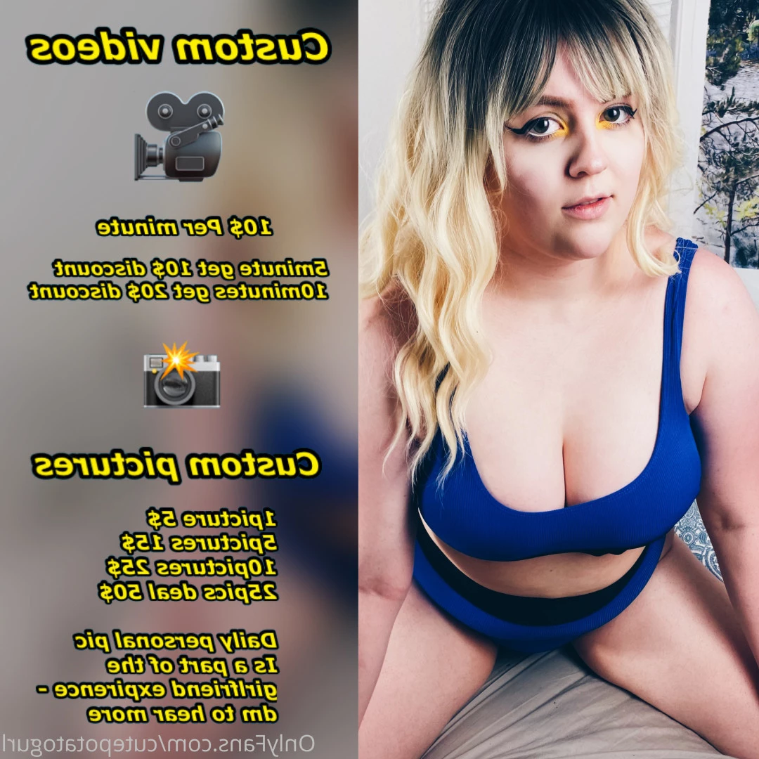 ♥︎CutePotatoGurl [ cutepotatogurl ] Onlyfans leaked photo 6089331 on Hotleaks.tv