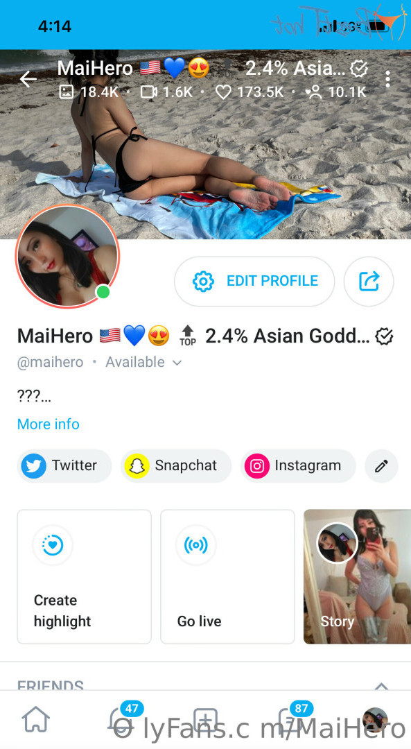 MaiHero 🇺🇸💙😍 🔝 1.9% [ maihero ] Onlyfans leaked photo 16675999 on Hotleaks.tv