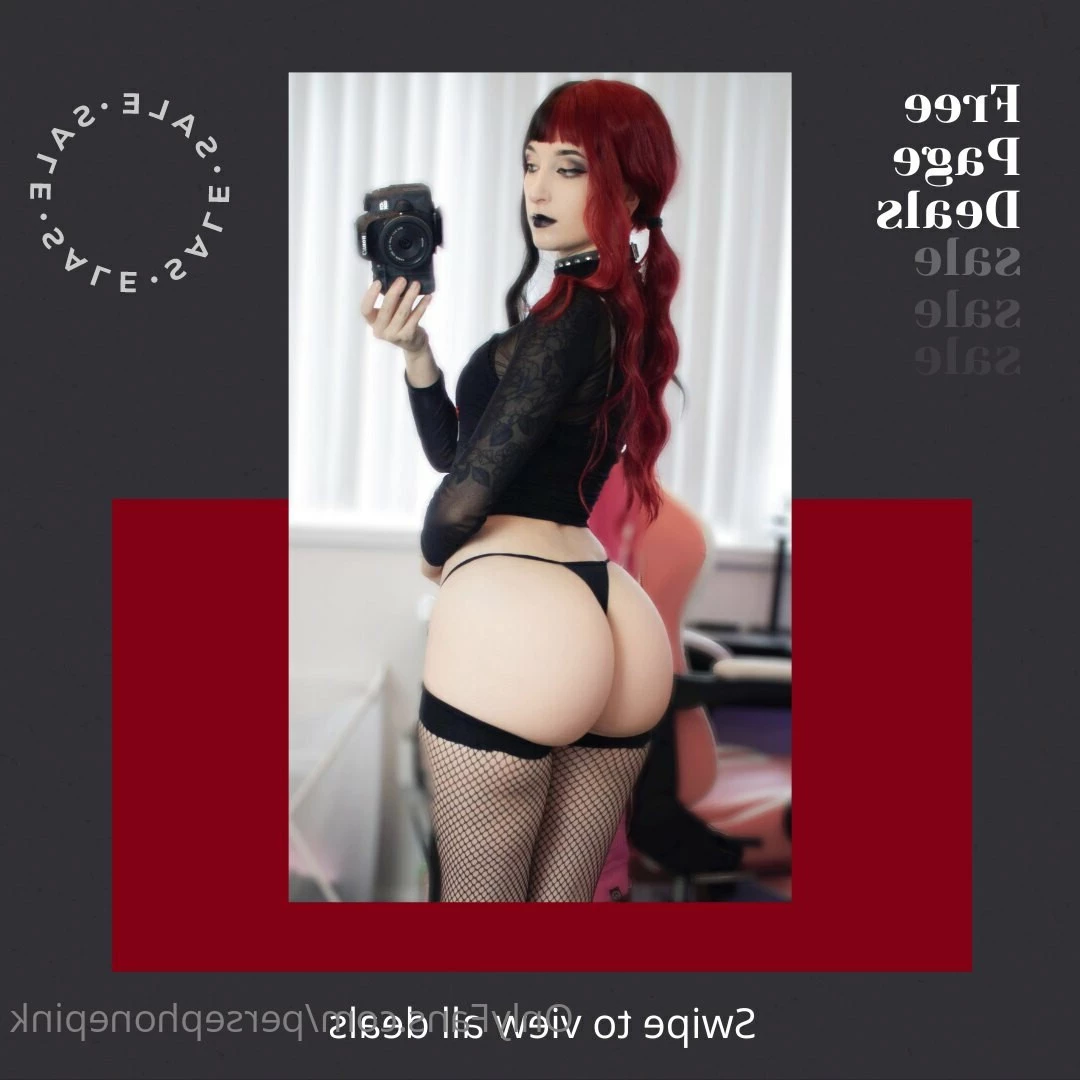 FREE | BIG BOOTY GOTH BRIT 🇬🇧 [ persephonepink ] Onlyfans leaked photo 6088803 on Hotleaks.tv