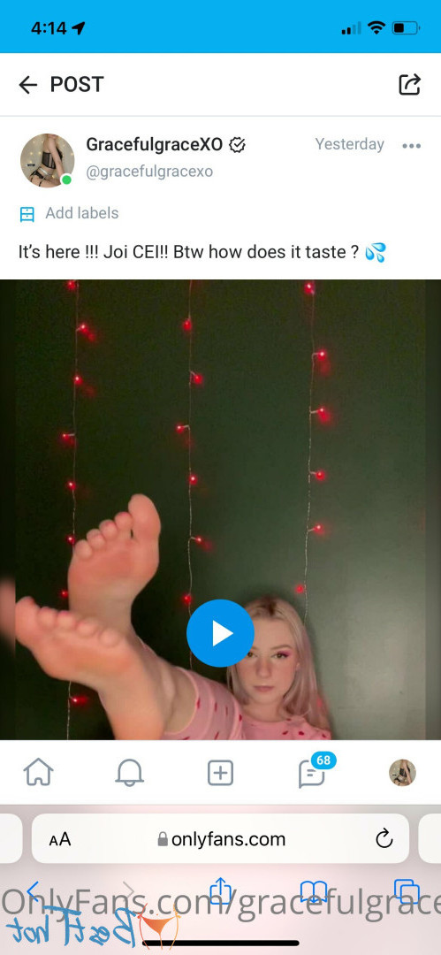 gracefulgracexofree Onlyfans leaked photo 16621004 on Hotleaks.tv