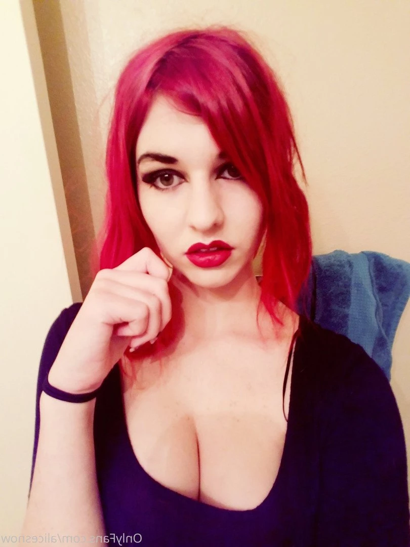 Alice ~ Big Tittied Goth Girlfriend [ alicesnow ] Onlyfans leaked photo 4217080 on Hotleaks.tv