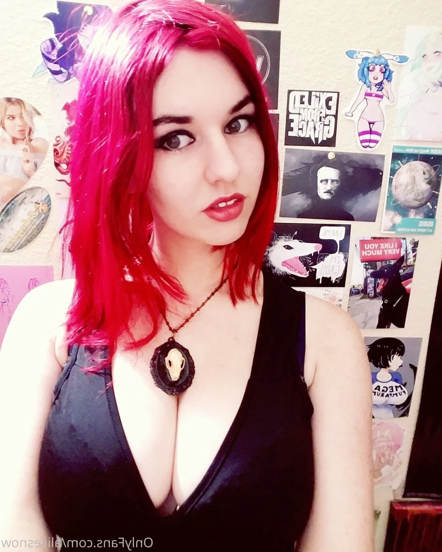 Alice ~ Big Tittied Goth Girlfriend [ alicesnow ] Onlyfans leaked photo 4260362 on Hotleaks.tv