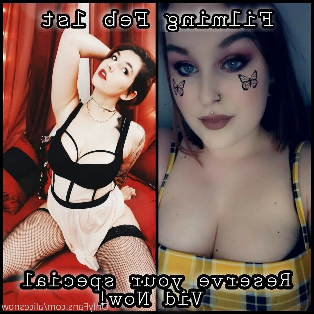 Alice ~ Big Tittied Goth Girlfriend [ alicesnow ] Onlyfans leaked photo 9994193 on Hotleaks.tv