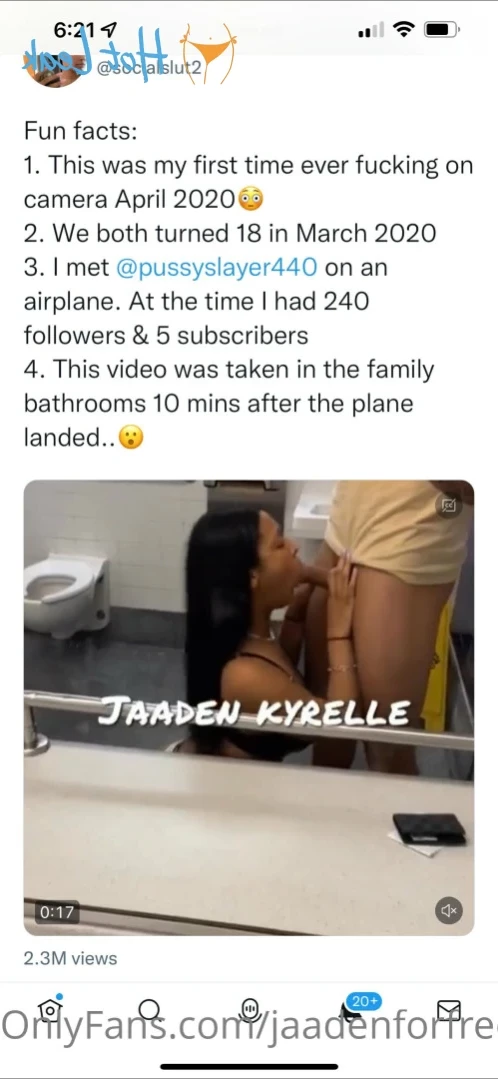 Jaaden kyrelle🍑 [ jaadenforfree ] Onlyfans leaked photo 15411108 on Hotleaks.tv