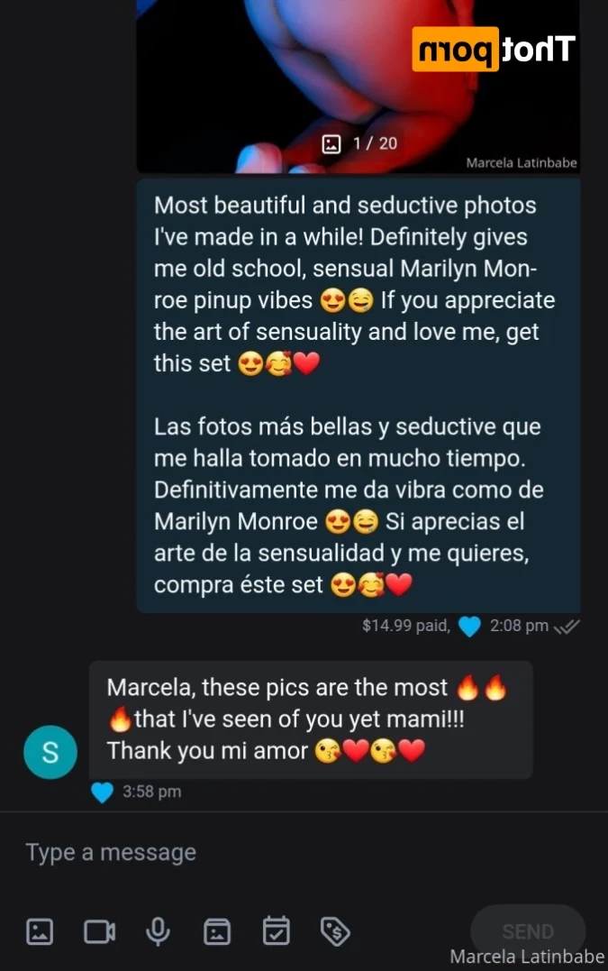 Marcela Latinbabe [ marcelalatinbabe ] Onlyfans leaked photo 14167638 on Hotleaks.tv