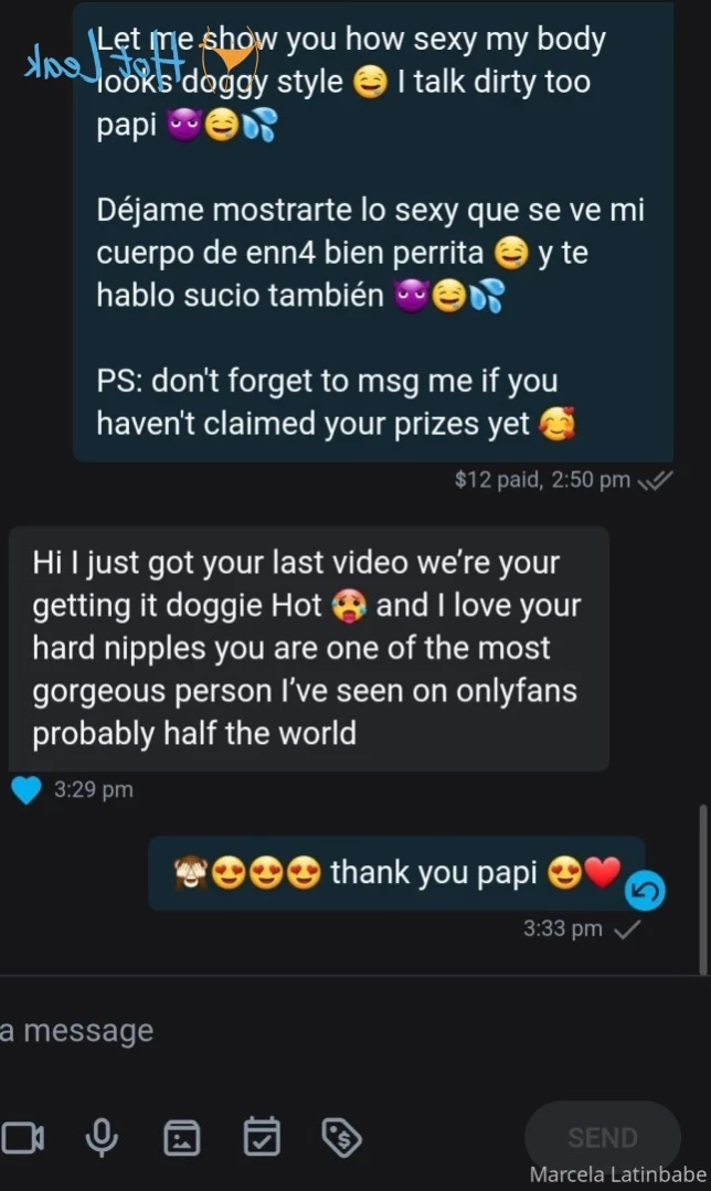 Marcela Latinbabe [ marcelalatinbabe ] Onlyfans leaked photo 15360058 on Hotleaks.tv