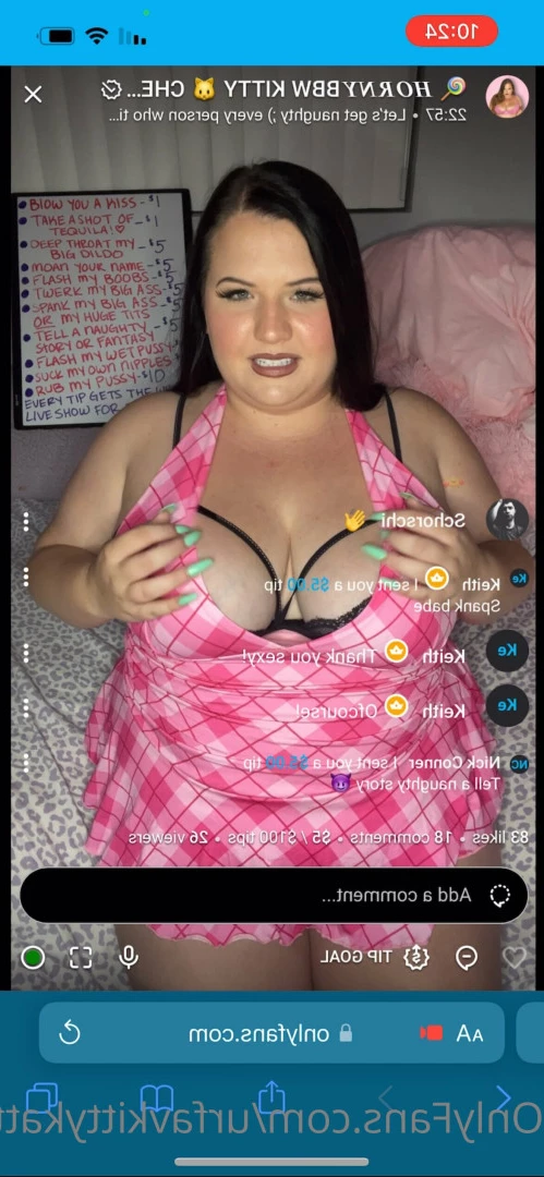 🍭 𝑯𝑶𝑹𝑵𝒀  BBW KITTY 🐱 CHECK DMs 👀 [ urfavkittykatt ] Onlyfans leaked photo 6023855 on Hotleaks.tv