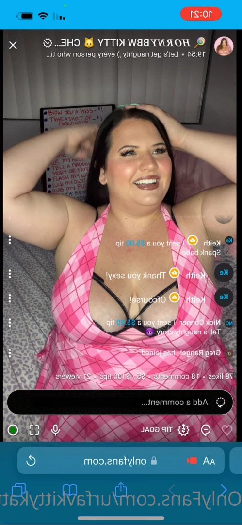 🍭 𝑯𝑶𝑹𝑵𝒀  BBW KITTY 🐱 CHECK DMs 👀 [ urfavkittykatt ] Onlyfans leaked photo 6024529 on Hotleaks.tv
