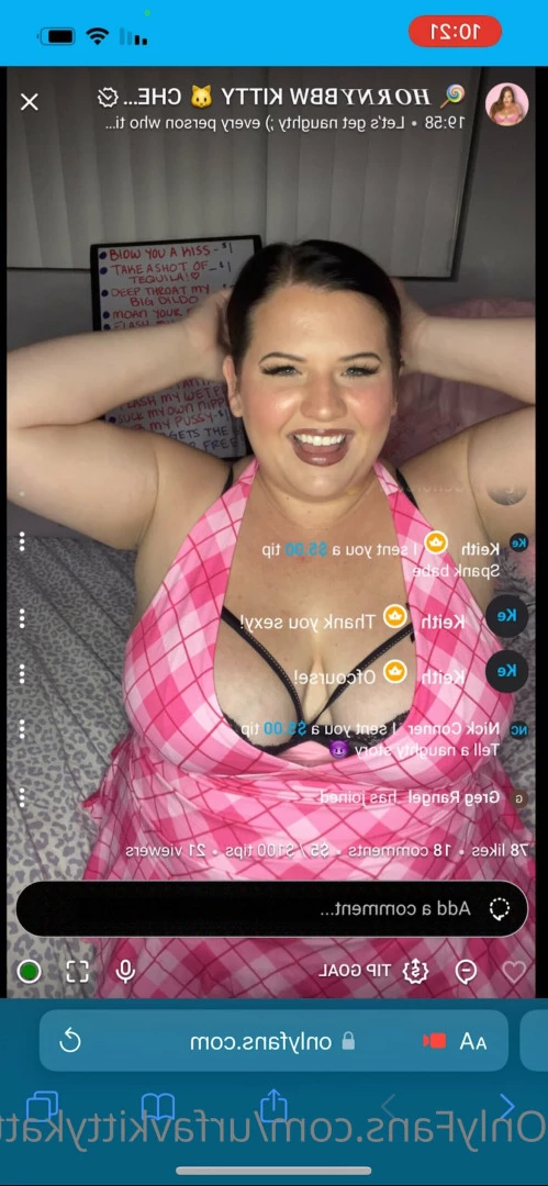 🍭 𝑯𝑶𝑹𝑵𝒀  BBW KITTY 🐱 CHECK DMs 👀 [ urfavkittykatt ] Onlyfans leaked photo 6024915 on Hotleaks.tv
