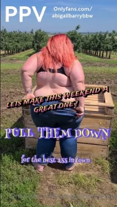 Abigail Barry BBW [ abigailbarrybbw ] Onlyfans leaked video 14844243 on Hotleaks.tv