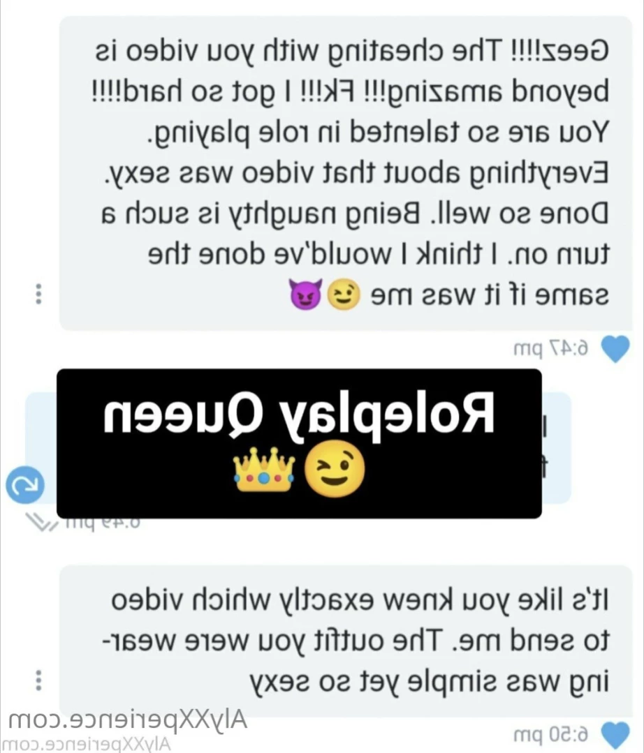 aly✨𝑫𝒊𝒓𝒕𝒚𝑻𝒂𝒍𝒌𝑸👑𝒏 [ alyxxperience ] Onlyfans leaked photo 16202922 on Hotleaks.tv
