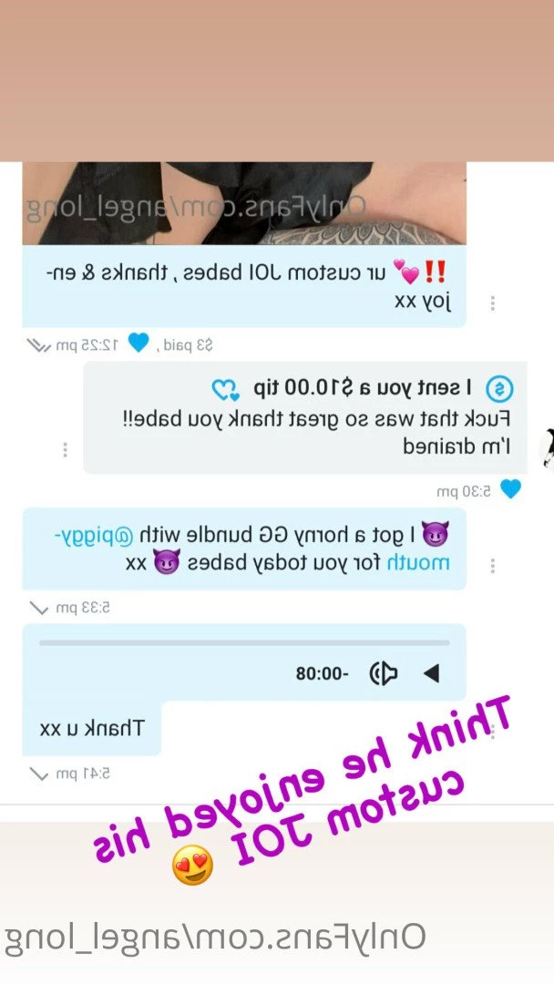 🌸 𝐀𝐍𝐆𝐄𝐋 𝐋𝐎𝐍𝐆 🌸 𝗮𝗹𝘄𝗮𝘆𝘀 𝗶𝗻 𝘁𝗵𝗲 𝗗𝗠’𝘀 [ angel_long ] Onlyfans leaked photo 3696907 on Hotleaks.tv