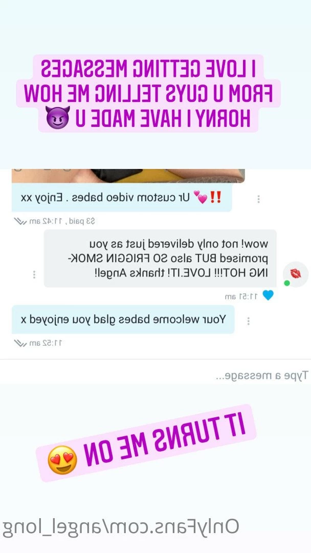 🌸 𝐀𝐍𝐆𝐄𝐋 𝐋𝐎𝐍𝐆 🌸 𝗮𝗹𝘄𝗮𝘆𝘀 𝗶𝗻 𝘁𝗵𝗲 𝗗𝗠’𝘀 [ angel_long ] Onlyfans leaked photo 3700240 on Hotleaks.tv