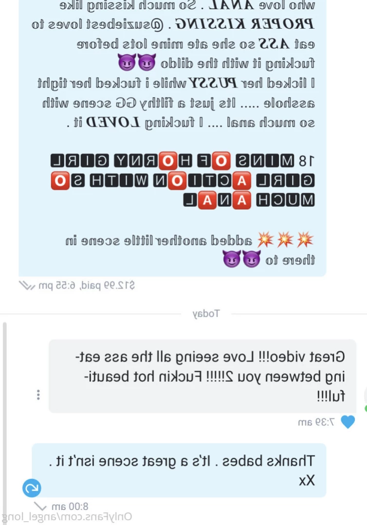 🌸 𝐀𝐍𝐆𝐄𝐋 𝐋𝐎𝐍𝐆 🌸 𝗮𝗹𝘄𝗮𝘆𝘀 𝗶𝗻 𝘁𝗵𝗲 𝗗𝗠’𝘀 [ angel_long ] Onlyfans leaked photo 14212780 on Hotleaks.tv