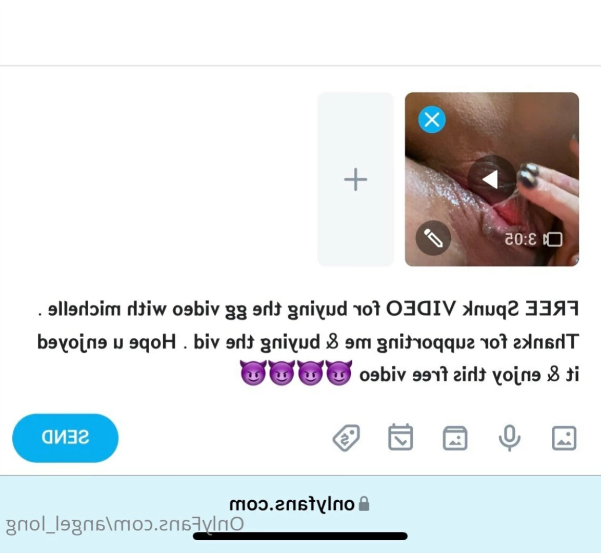 🌸 𝐀𝐍𝐆𝐄𝐋 𝐋𝐎𝐍𝐆 🌸 𝗮𝗹𝘄𝗮𝘆𝘀 𝗶𝗻 𝘁𝗵𝗲 𝗗𝗠’𝘀 [ angel_long ] Onlyfans leaked photo 14280963 on Hotleaks.tv