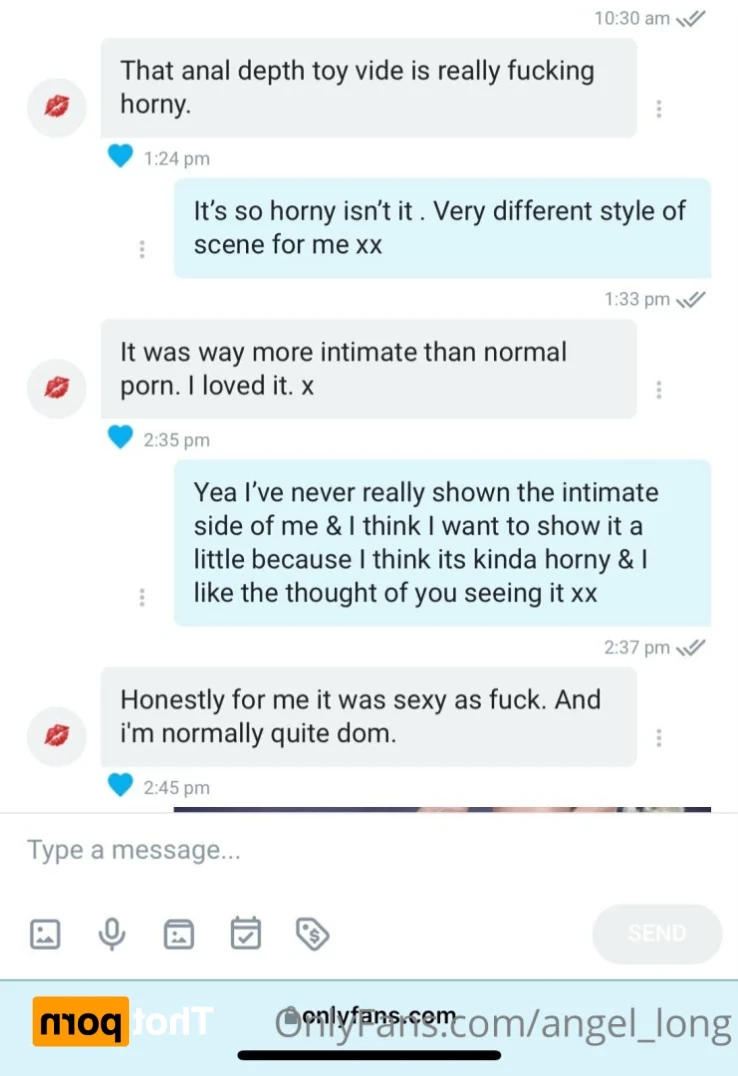 🌸 𝐀𝐍𝐆𝐄𝐋 𝐋𝐎𝐍𝐆 🌸 𝗮𝗹𝘄𝗮𝘆𝘀 𝗶𝗻 𝘁𝗵𝗲 𝗗𝗠’𝘀 [ angel_long ] Onlyfans leaked photo 15205683 on Hotleaks.tv