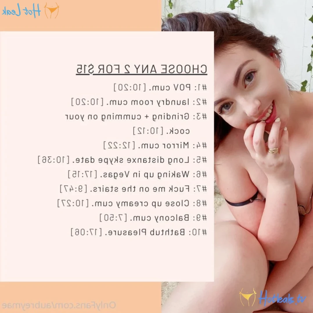 • Aubrey Mae • [ aubreymae ] Onlyfans leaked photo 13276616 on Hotleaks.tv