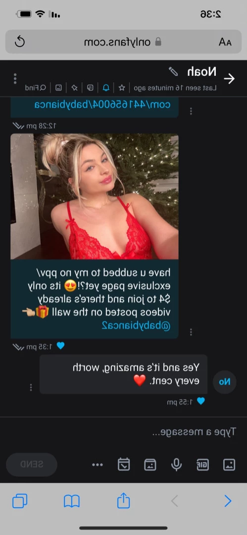 Baby Bianca [ babybianca ] Onlyfans leaked photo 15815868 on Hotleaks.tv