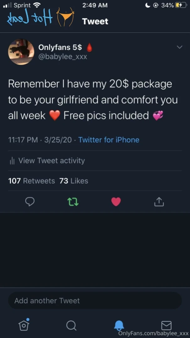 Lee🩸 VIP OF [ babylee_xxx ] Onlyfans leaked photo 10972100 on Hotleaks.tv