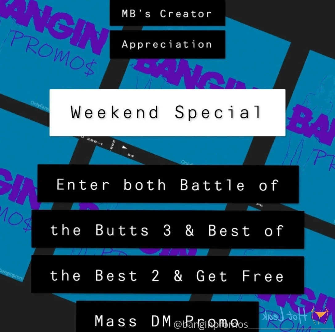 𝔹𝔸ℕ𝔾𝕀ℕ 🅿🆁🅾🅼🅾🆂 [ banginpromos ] Onlyfans leaked photo 14673728 on Hotleaks.tv