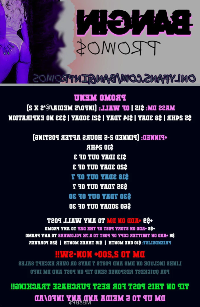 𝔹𝔸ℕ𝔾𝕀ℕ 🅿🆁🅾🅼🅾🆂 [ banginpromos ] Onlyfans leaked photo 14680653 on Hotleaks.tv