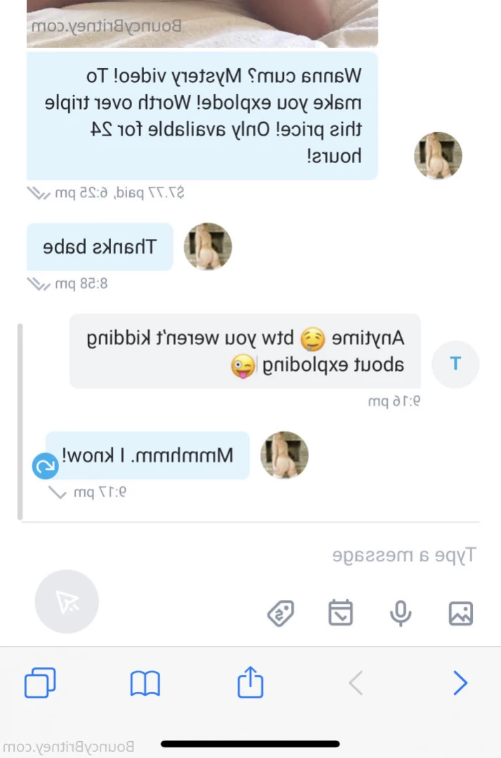 Sexting open☀️ Bouncy Britney [ bouncybritney1 ] Onlyfans leaked photo 14345060 on Hotleaks.tv