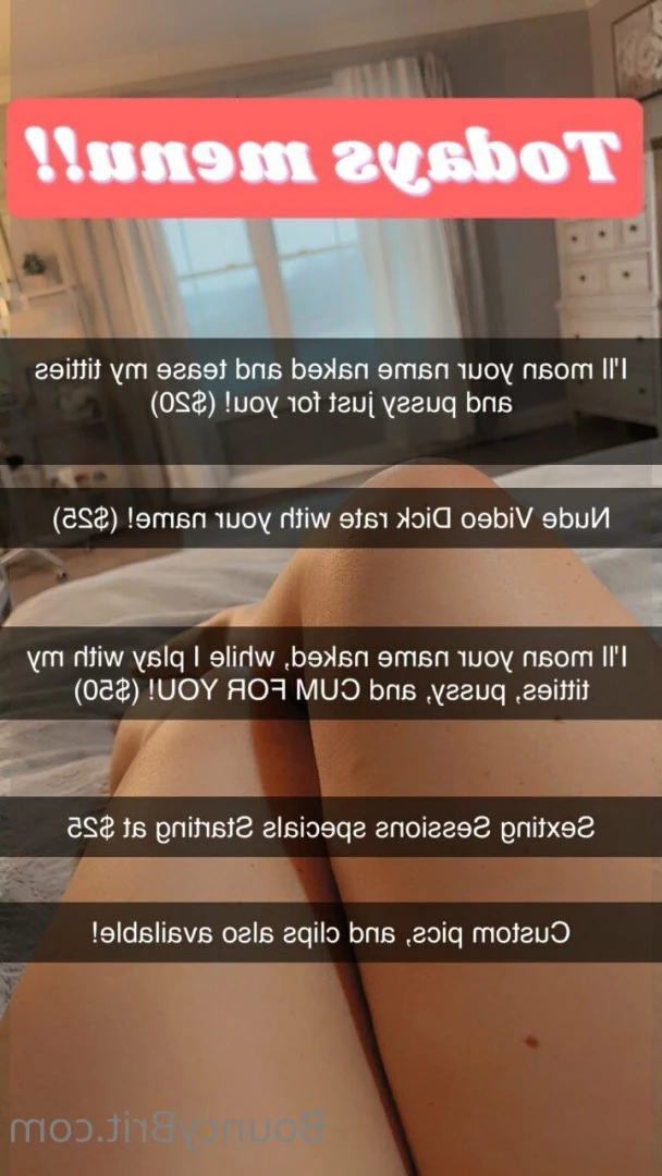 Sexting open☀️ Bouncy Britney [ bouncybritney1 ] Onlyfans leaked photo 14491504 on Hotleaks.tv
