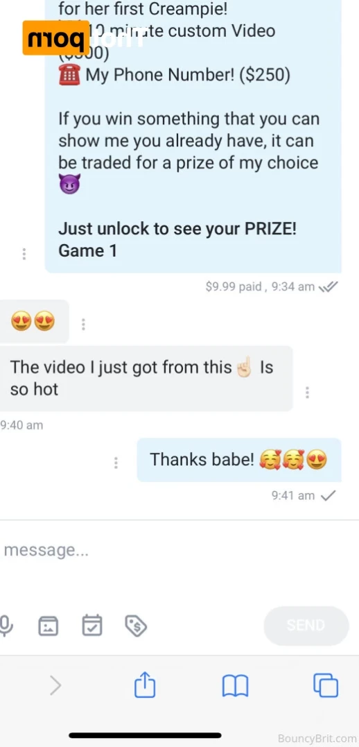 Sexting open☀️ Bouncy Britney [ bouncybritney1 ] Onlyfans leaked photo 14497189 on Hotleaks.tv