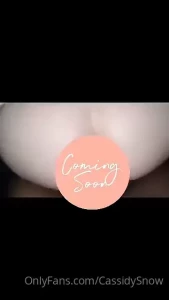cassidy ❄️ [ cassidysnow ] Onlyfans leaked video 16055588 on Hotleaks.tv