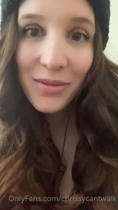 Chrissy [ chrissycantwalk ] Onlyfans leaked video 8974727 on Hotleaks.tv