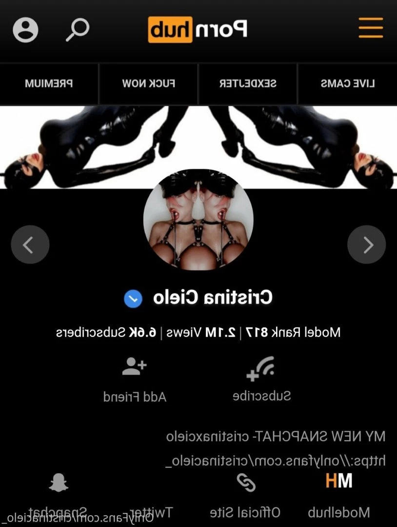 𝒞𝓇𝒾𝓈𝓉𝒾𝓃𝒶 𝒞𝒾ℯ𝓁ℴ [ cristinacielo_ ] Onlyfans leaked photo 3599752 on Hotleaks.tv