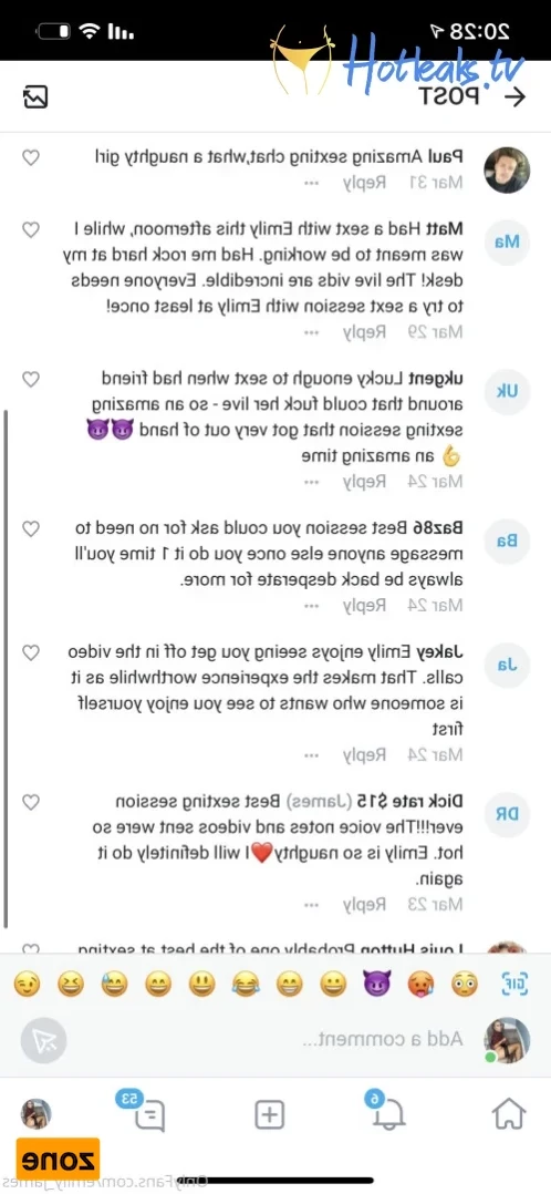 Emily [ emily_james ] Onlyfans leaked photo 14382345 on Hotleaks.tv