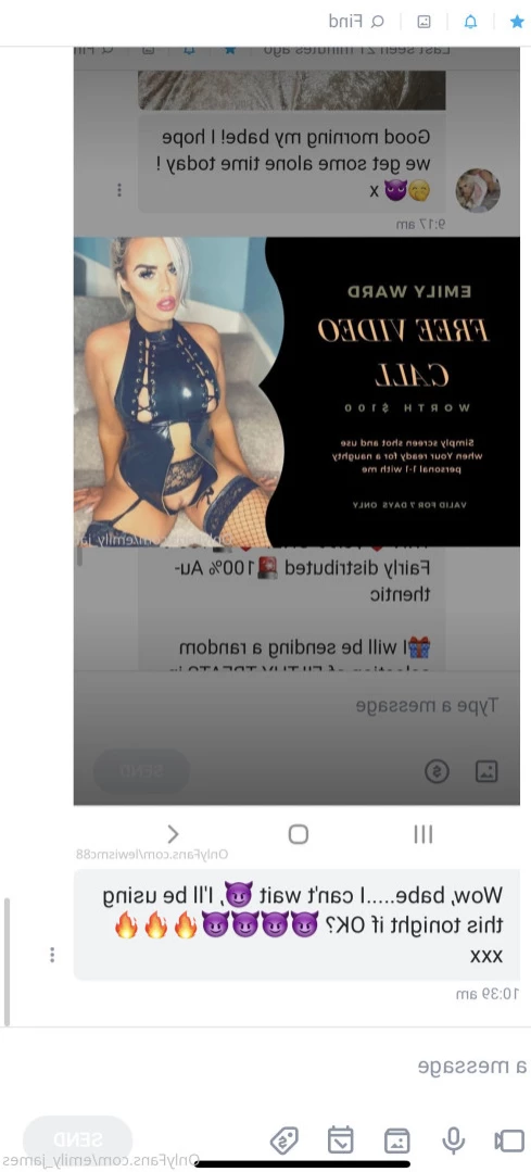 Emily [ emily_james ] Onlyfans leaked photo 14402516 on Hotleaks.tv