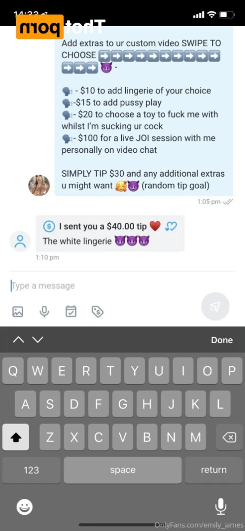 Emily [ emily_james ] Onlyfans leaked photo 14402564 on Hotleaks.tv