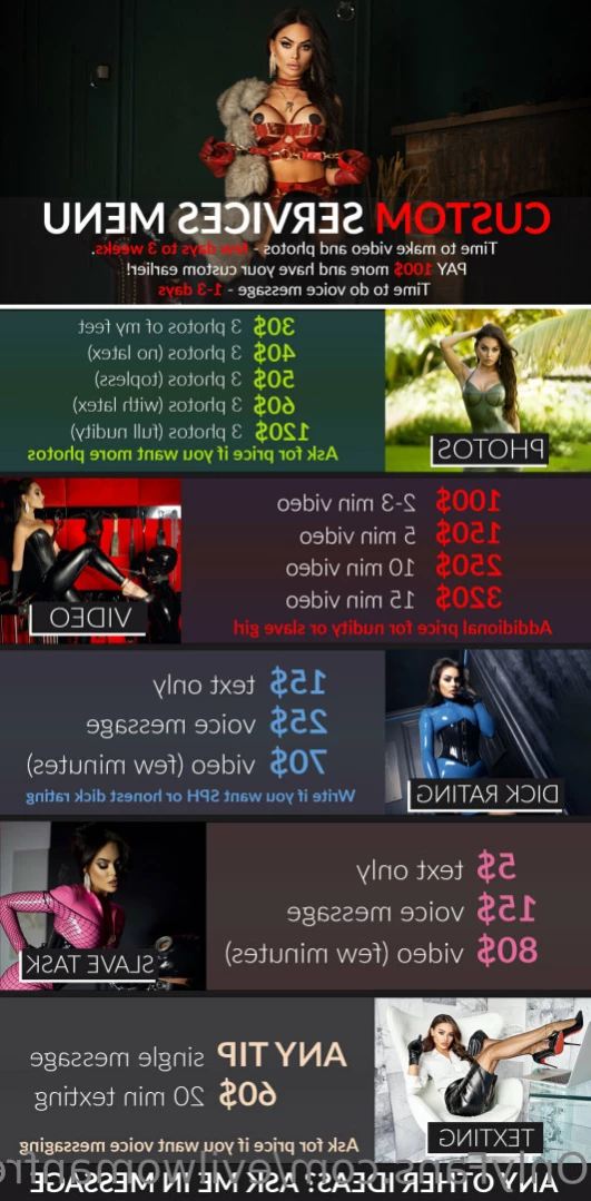 Evil Woman [ evilwomanfree ] Onlyfans leaked photo 16095523 on Hotleaks.tv