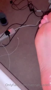 Hannah [ footgirlgonebad_ ] Onlyfans leaked video 10633531 on Hotleaks.tv