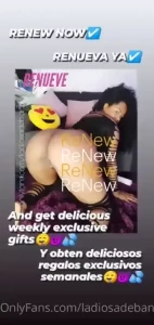 EBONY BIG ASS🔥 CUSTOMS &amp; VIDEOCHAT🔥 [ ladiosadebano ] Onlyfans leaked video 18300918 on Hotleaks.tv