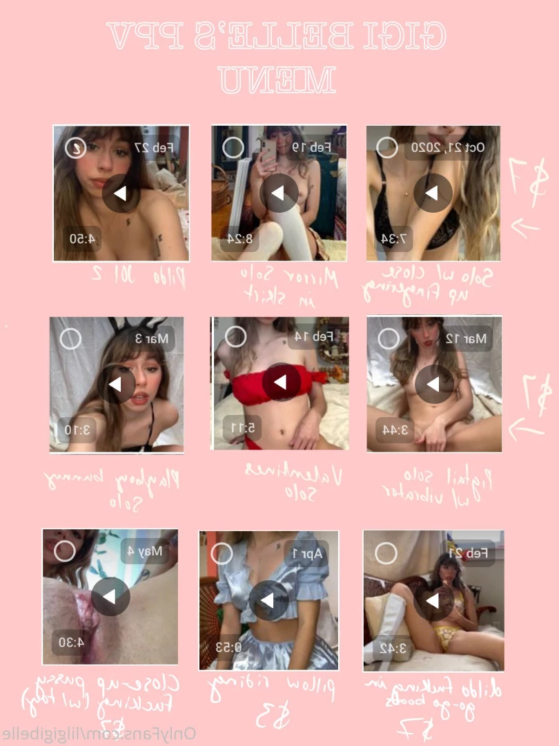 ♡ 𝑔𝒾𝑔𝒾 ♡ [ lilgigibelle ] Onlyfans leaked photo 10009938 on Hotleaks.tv