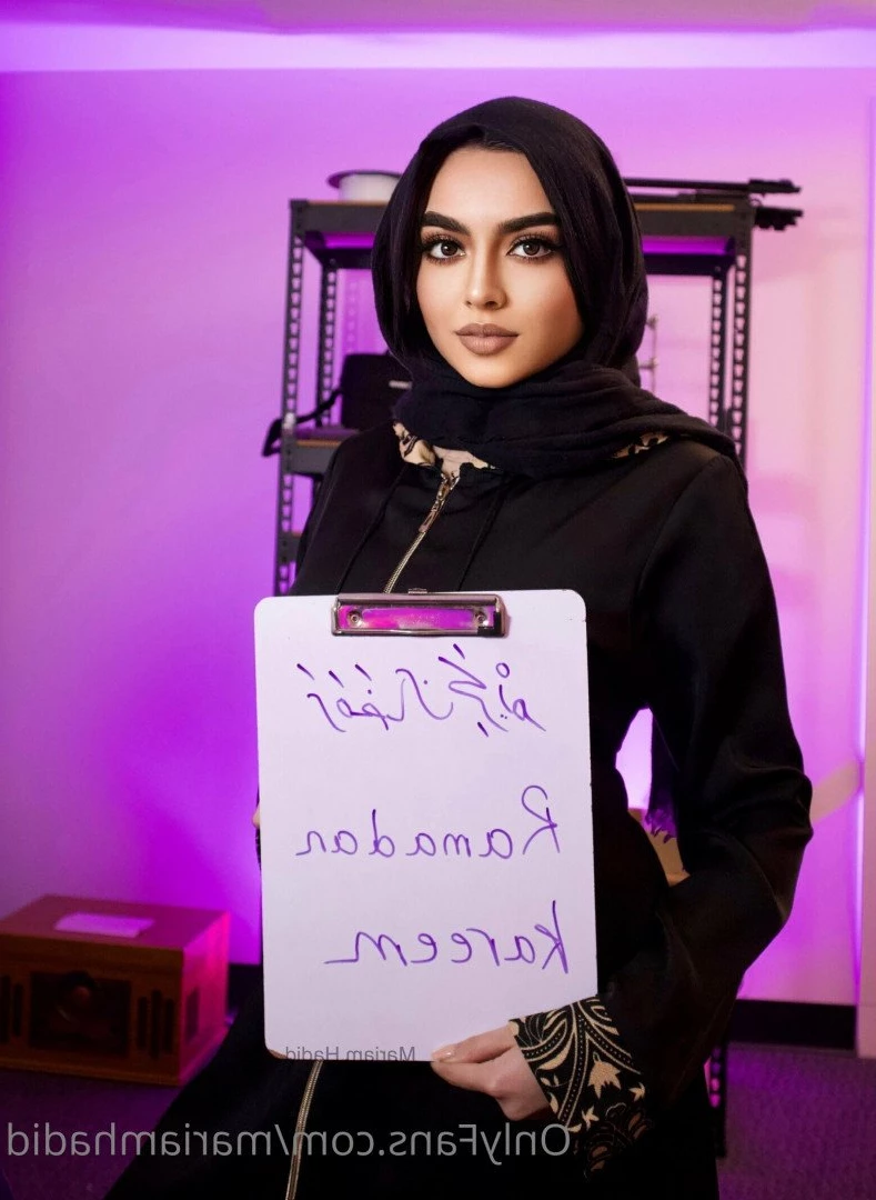 𝗠𝗮𝗿𝗶𝗮𝗺 𝗛𝗮𝗱𝗶𝗱 🧕 Top 0.1% [ mariamhadid ] Onlyfans leaked photo 3141727 on Hotleaks.tv