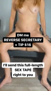 Mrs. Robinson [ mrsrobinsonvip ] Onlyfans leaked video 8887606 on Hotleaks.tv