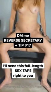 Mrs. Robinson [ mrsrobinsonvip ] Onlyfans leaked video 8888490 on Hotleaks.tv