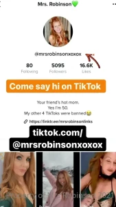 Mrs. Robinson [ mrsrobinsonvip ] Onlyfans leaked video 8889184 on Hotleaks.tv