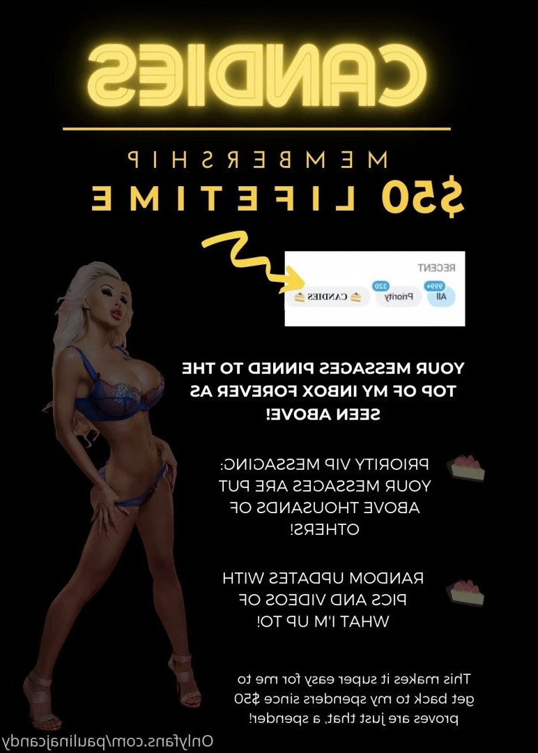 ⚠️ 𝐏𝐀𝐔𝐋𝐈𝐍𝐀 𝐉. 𝐂𝐀𝐍𝐃𝐘 📞𝗣𝗥𝗜𝗩 𝗩𝗜𝗗𝗘𝗢 𝗖𝗔𝗟𝗟 [ paulinajcandy ] Onlyfans leaked photo 2889956 on Hotleaks.tv