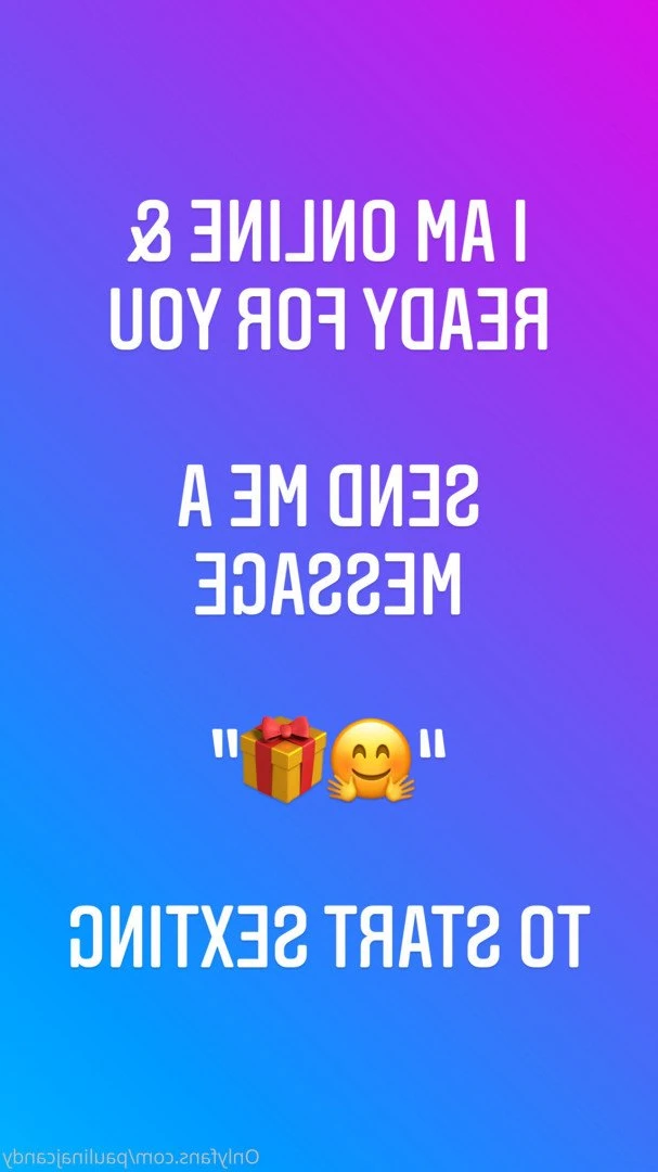 ⚠️ 𝐏𝐀𝐔𝐋𝐈𝐍𝐀 𝐉. 𝐂𝐀𝐍𝐃𝐘 📞𝗣𝗥𝗜𝗩 𝗩𝗜𝗗𝗘𝗢 𝗖𝗔𝗟𝗟 [ paulinajcandy ] Onlyfans leaked photo 2890636 on Hotleaks.tv
